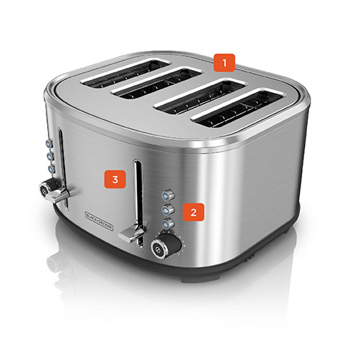 Extra wide toaster online